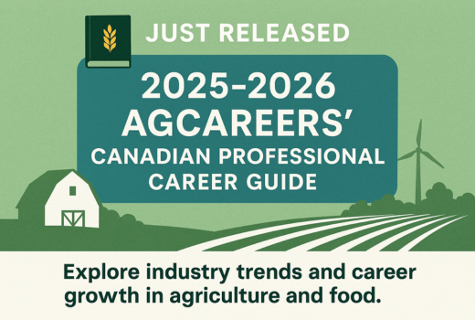JUST RELEASED: New 2025-2026 AgCareers' Canadian Professional Career Guide 
